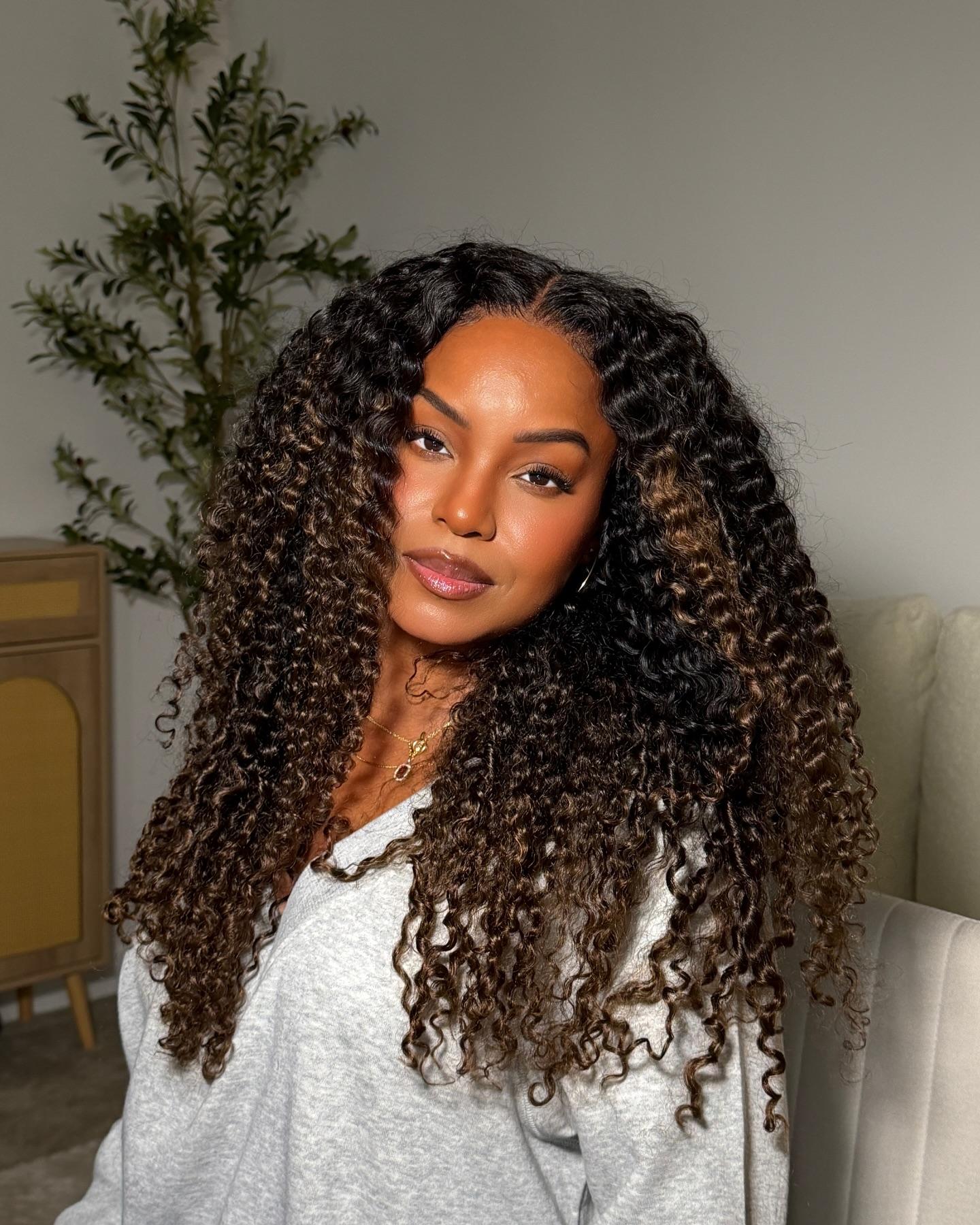 bye bye knots burmese curly wig