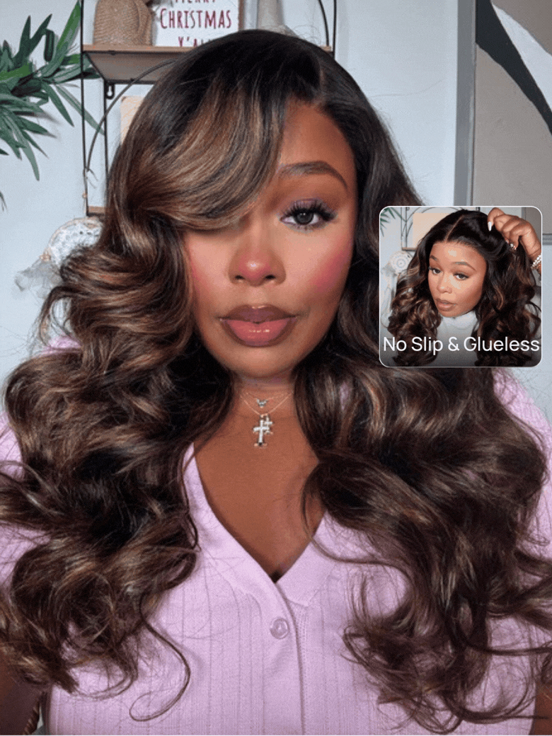 Balayage Highlight Body Wave Wig