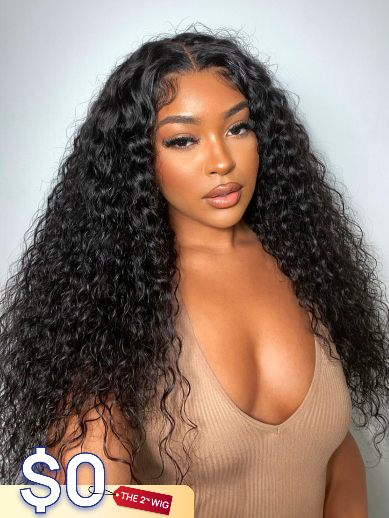 $0 Get Second Wig | Nadula Flash Sale 13*6 Water Wave 100% Human Hair Wigs