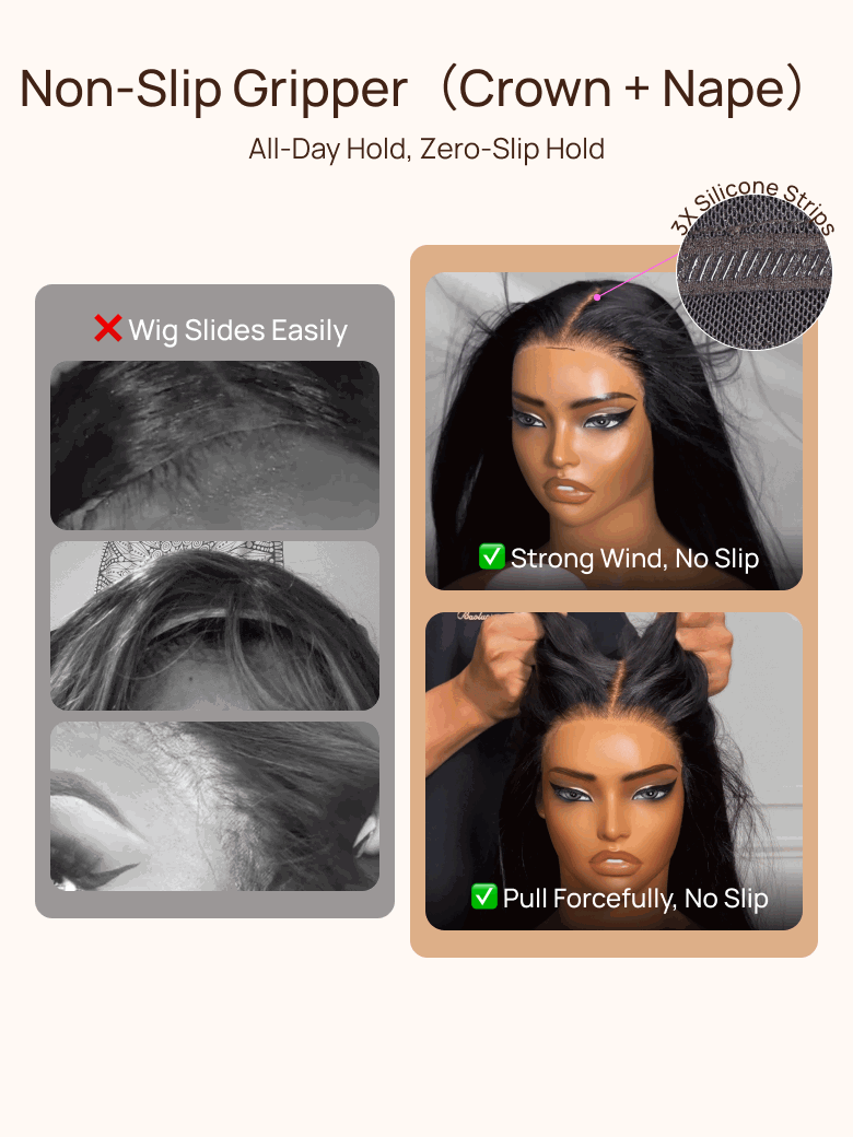 no slip wig