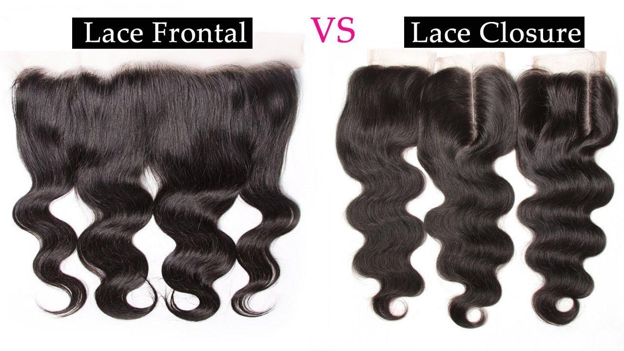 lace frontal vs lace closure