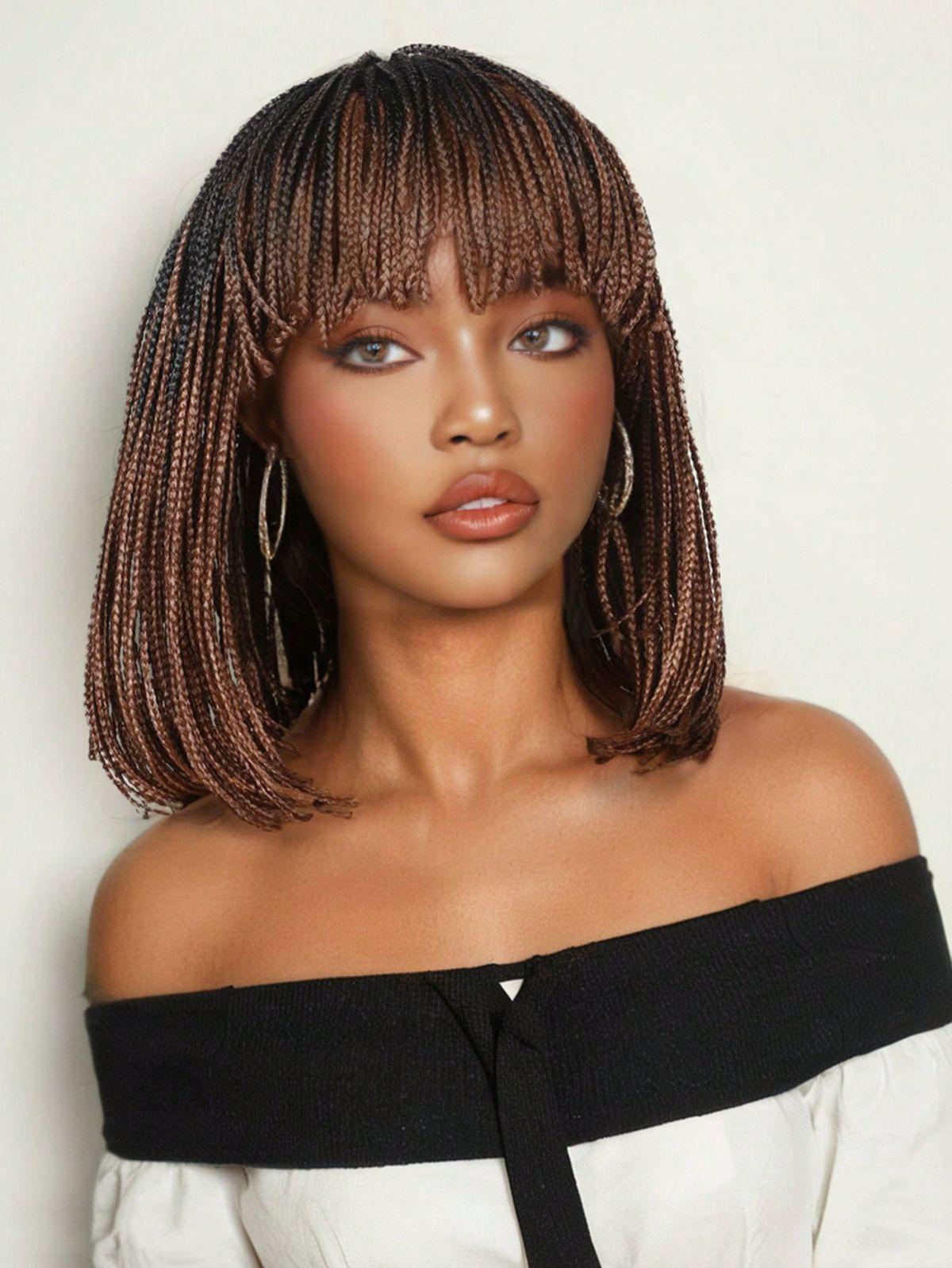 Braided Bangs