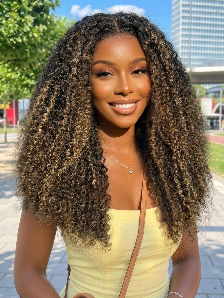 kinky curly wig