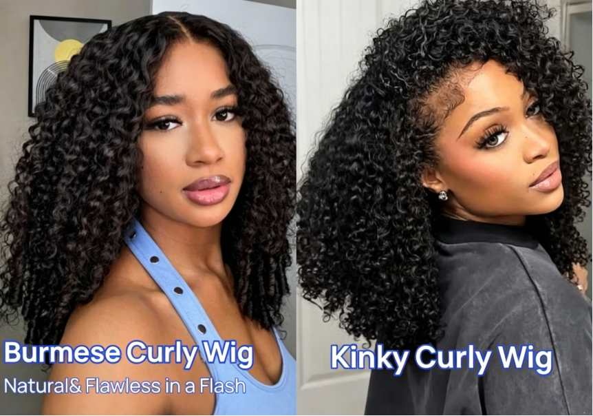 Burmese curly vs kinky curly