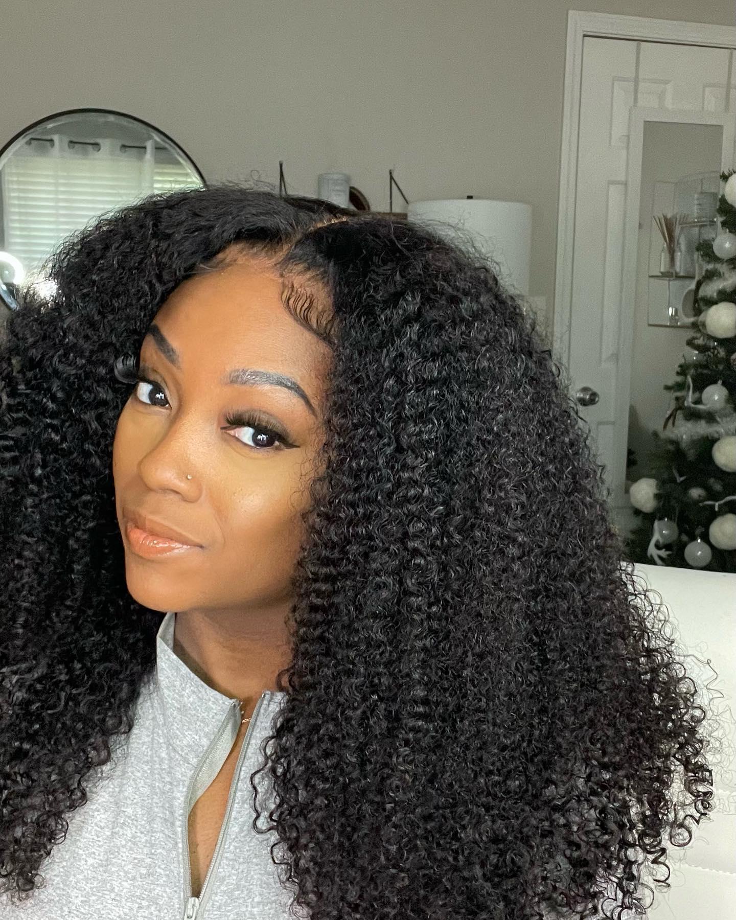 kinky curly wig