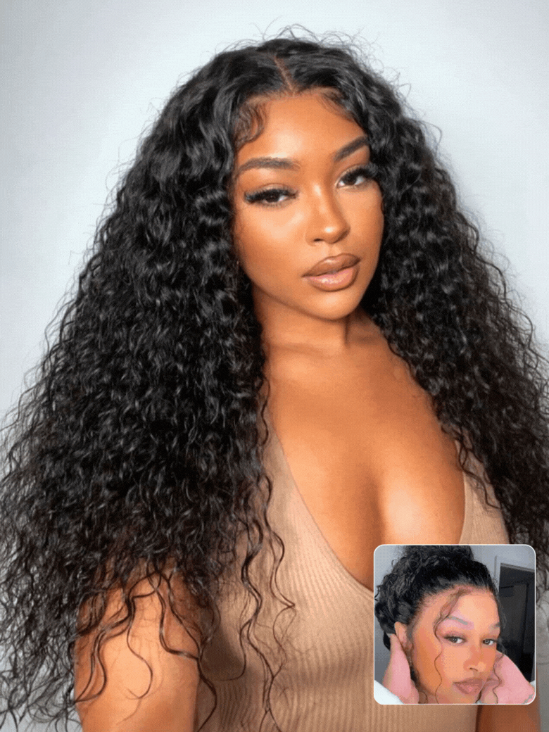 water wave HD lace wig