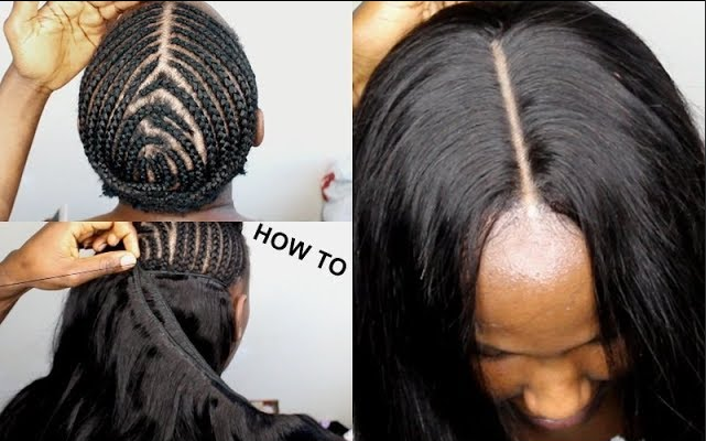 sew in weave hair