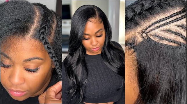 sew in hair weave