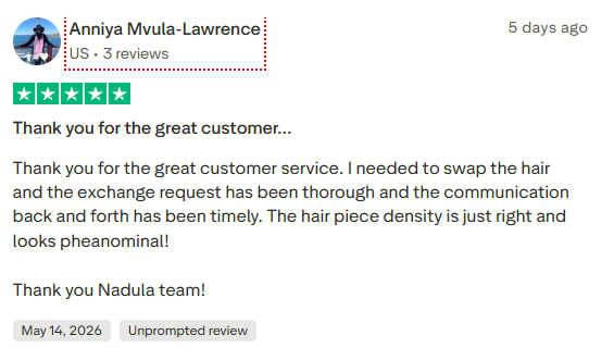Nadula wig review