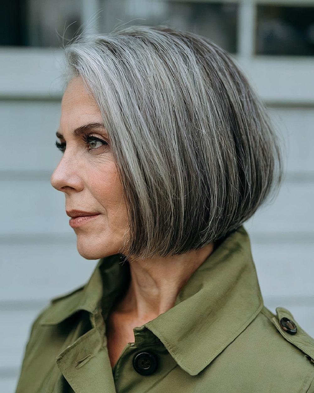 Granny Bob hairstyle