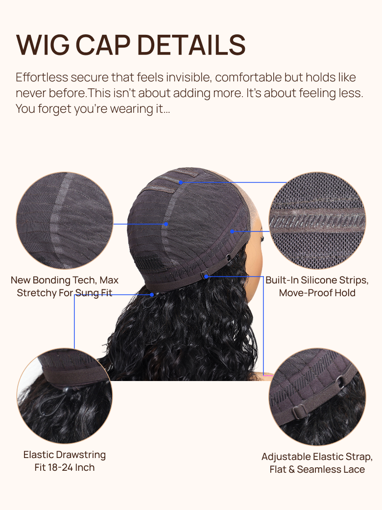 3D Dome Cap Wig