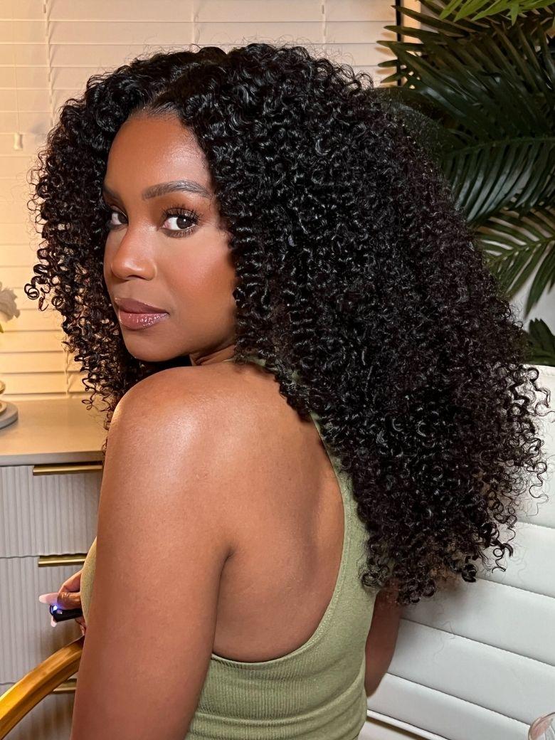 kinky curly wig