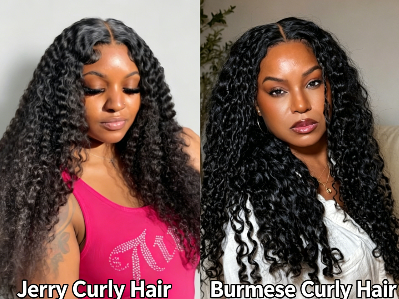 Burmese Curly VS Jerry Curly