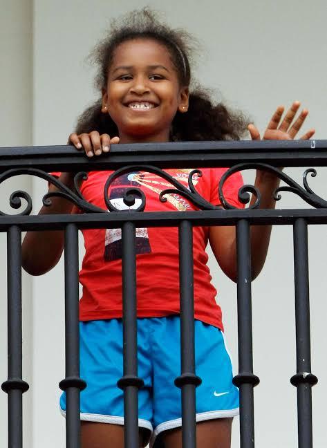 Sasha Obama's Natural Hair