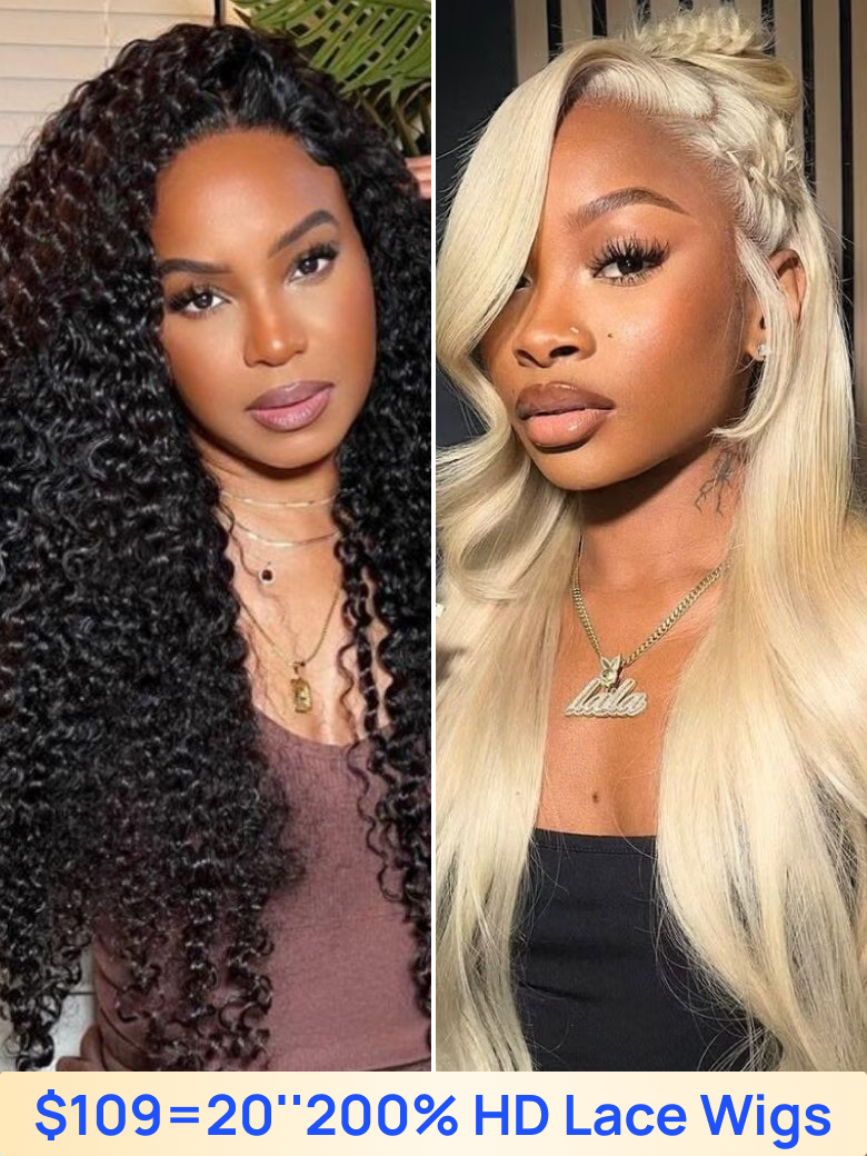 All 200% density 20Inch=$109 | Nadula Flash Sale 7x5 Byebye Knots Lace Closure And Full lace human hair wigs