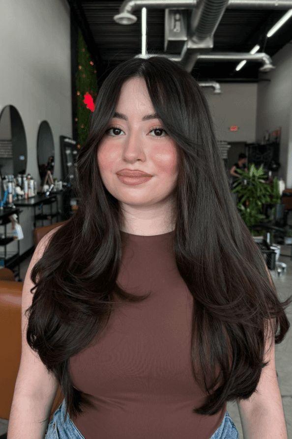 Long Layered Straight Wig