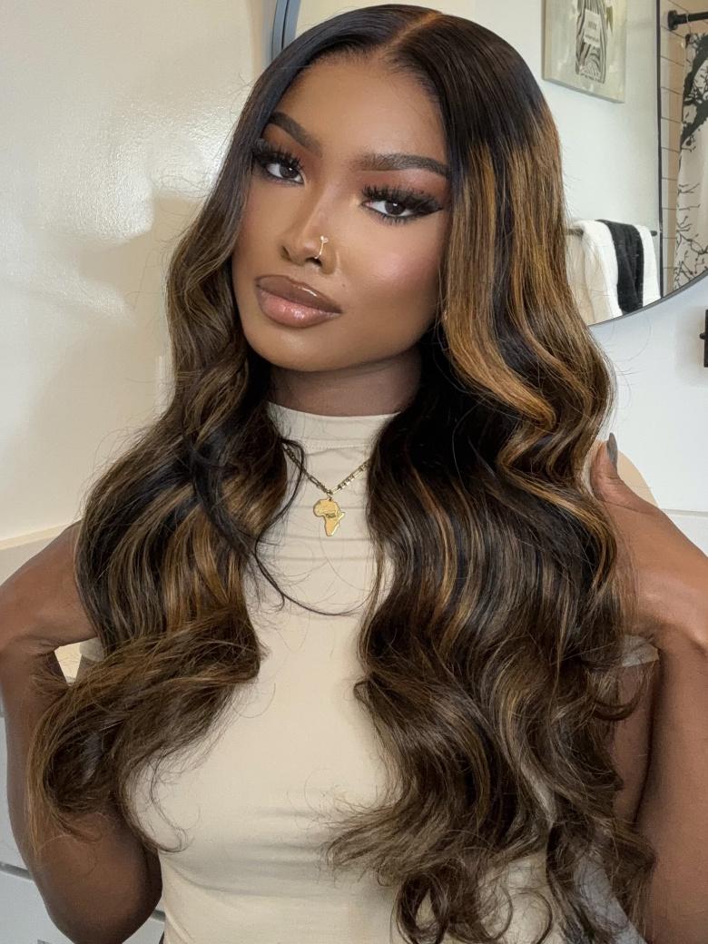 Nadula $100 Off Flash Sale Balayage Highlight Body Wave Wigs