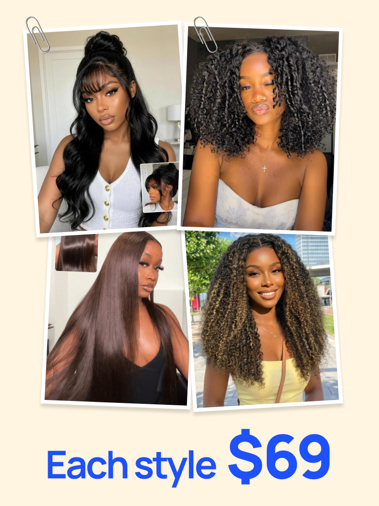Each Hot Style $69 | Limited Stocks Nadula Flash Sale Hot Selling Wigs For Weekend Sale