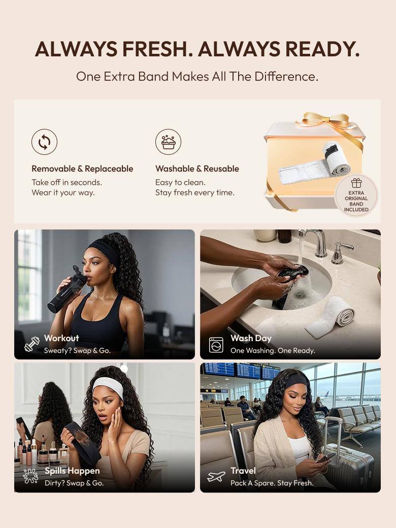ArcticFlex™ headband wig