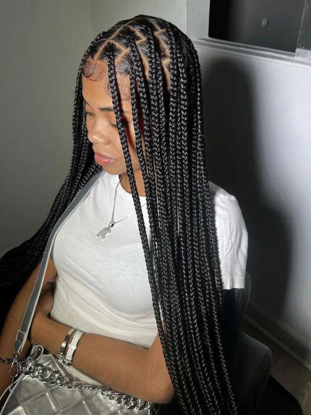 Knotless Box Braids