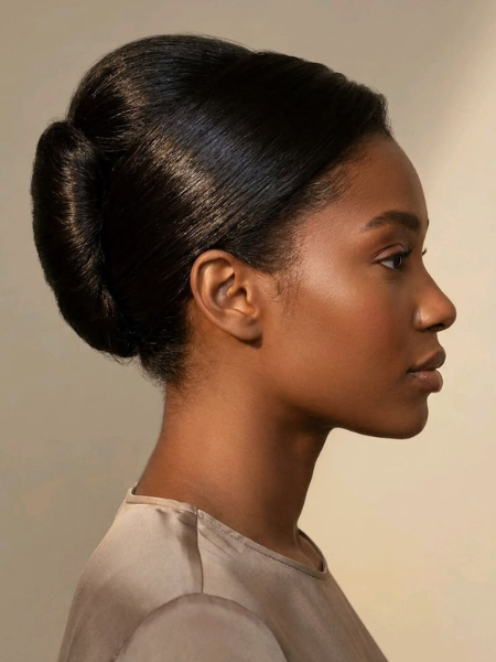 French Knot Hairstyle