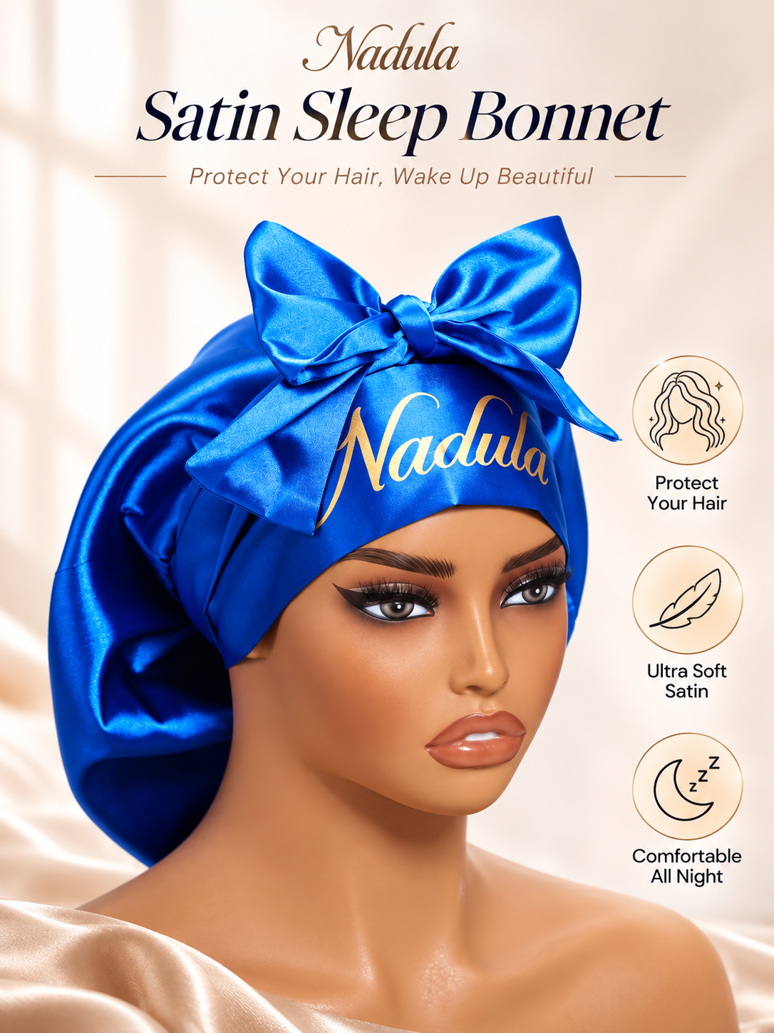 100 Points| Nadula Silk Sleep Cap Special For Points Redeem Items