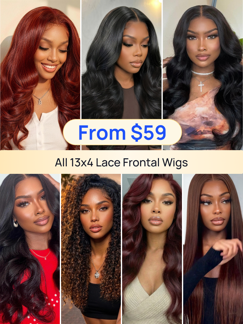 $59 Wigs| Nadula Flash Sale Hot Glueless Human Hair Wigs Affordable Natural Looking Wig