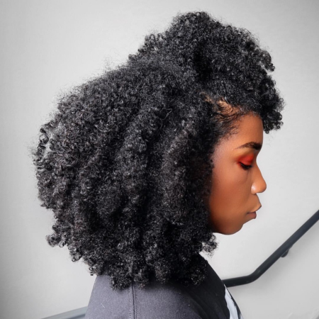 kinky hair