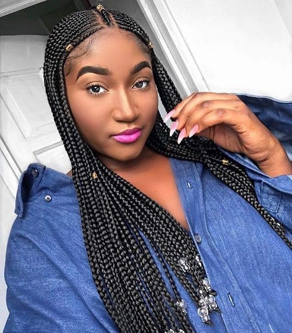 Fulani Braids hair