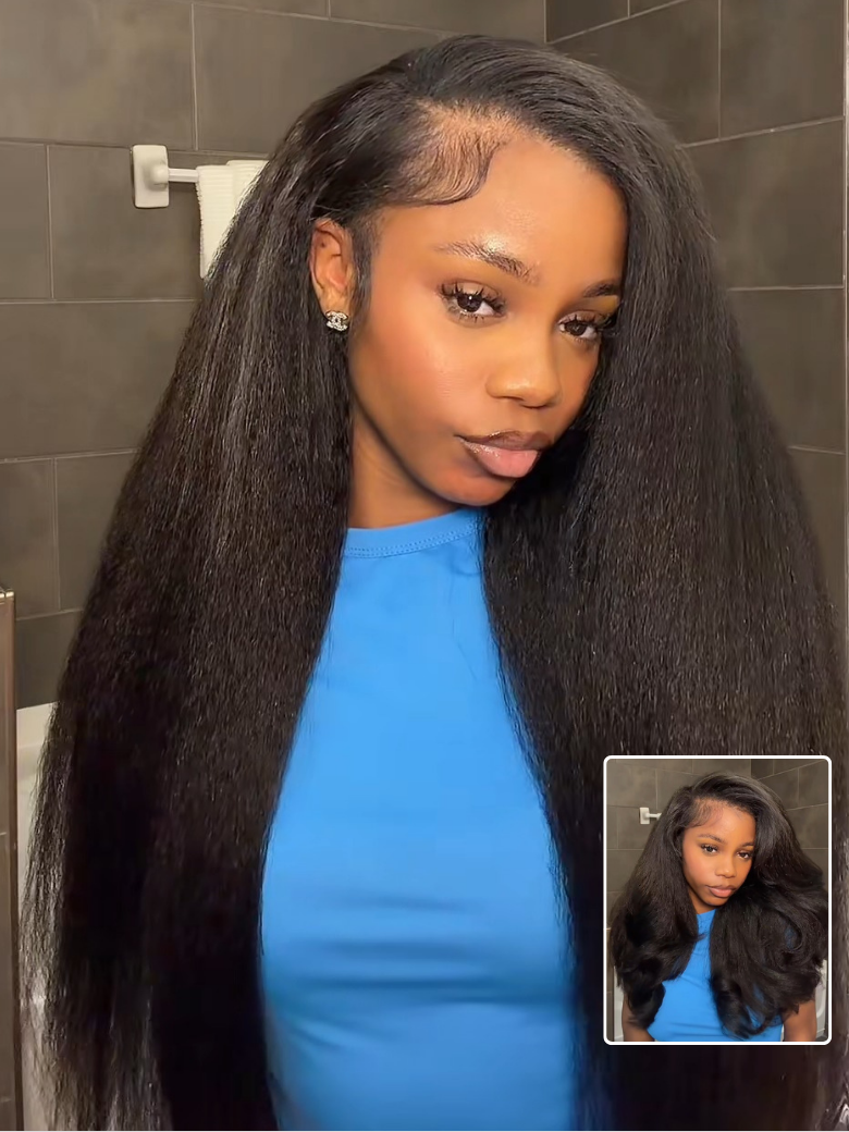 Nadula Clearance Sale Beginner Friendly U Part Human Hair Wigs Glueless Wigs 180% Density