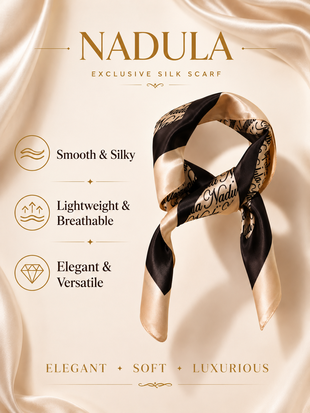Free Silk Scarf Special For VIP Season Card Customers