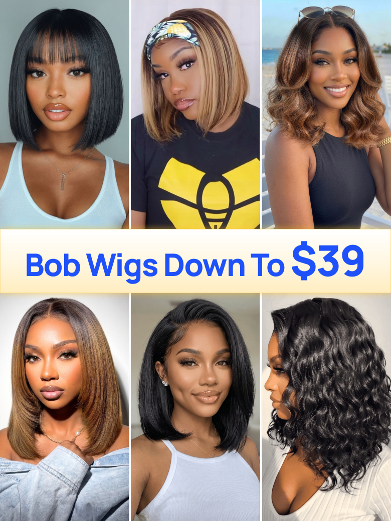 All Wigs Under $99 | Nadula Flash Sale Hot Selling Wigs Put on and Go Beginner Friendly Wigs Glueless Human Hair Wigs