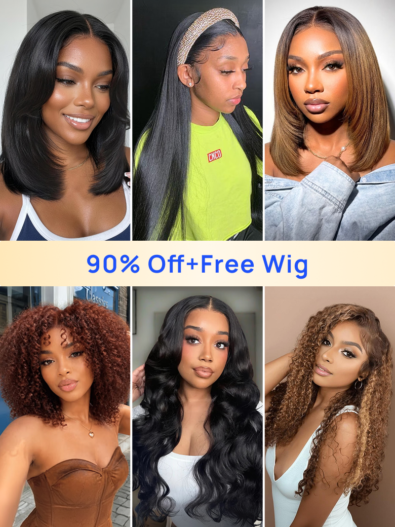All Wigs From $69 with free wig| Nadula Flash Sale Hot Selling Wigs Put on and Go Beginner Friendly Wigs Glueless Human Hair Wigs
