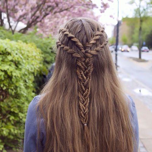 Half Pull-Through Braid