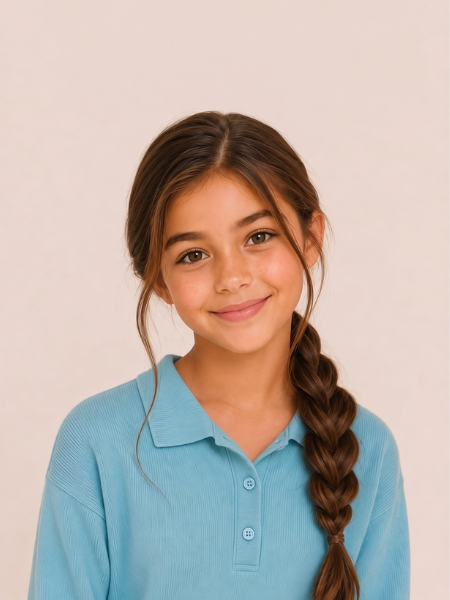 Easy Side Braid Hairstyle