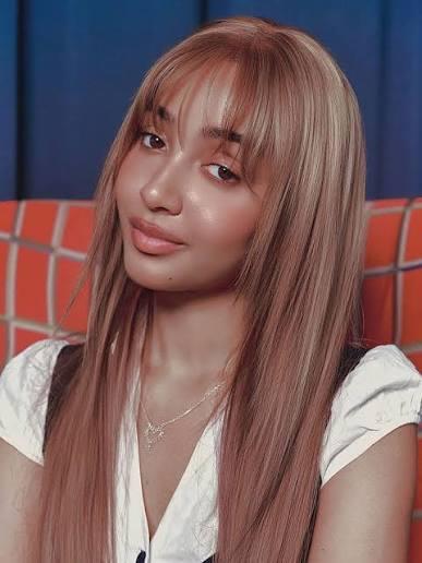 Long Hair with Wispy Bangs