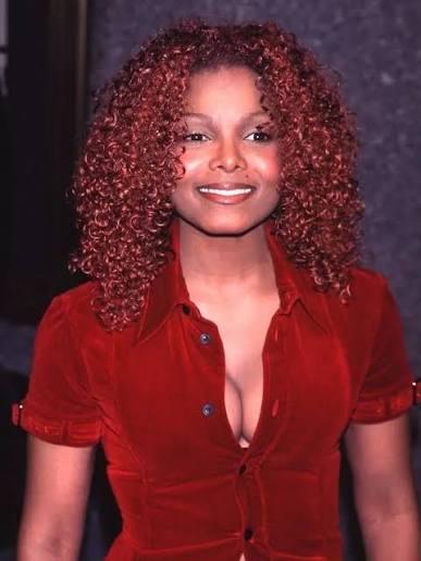 red curly hair