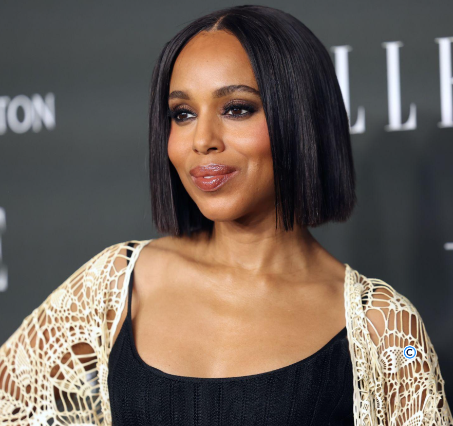 Kerry Washington Straight Bob