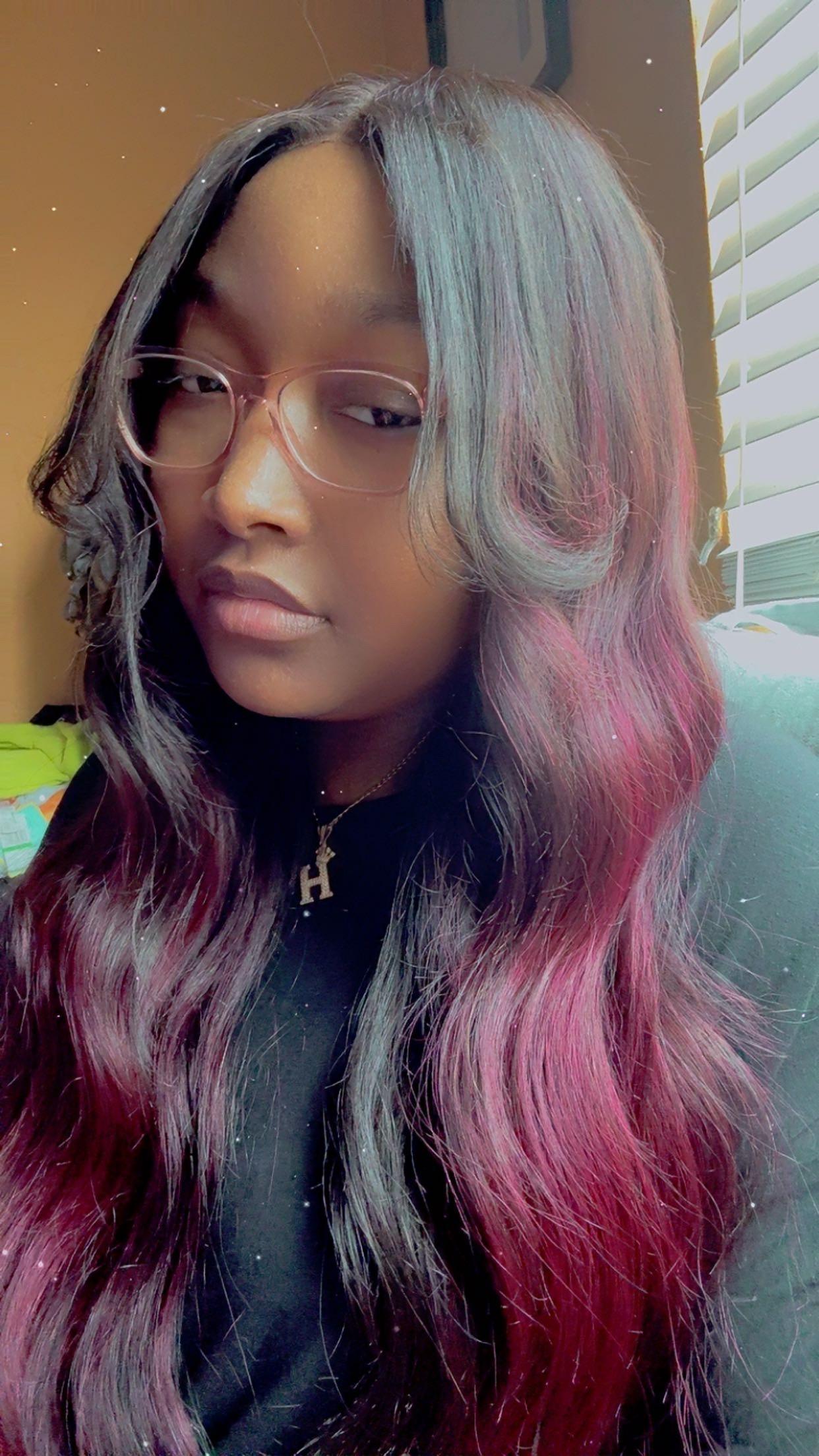 
    Nadula 7x5 Bye Bye Knots Loose Wave Wig Burgundy Highlight Closure Wig 150% Density Pre-sale