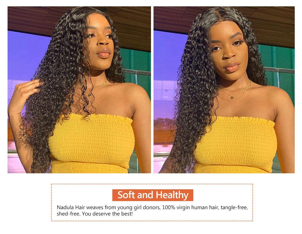 Lace Closure Curly 100% Virgin Human Hair