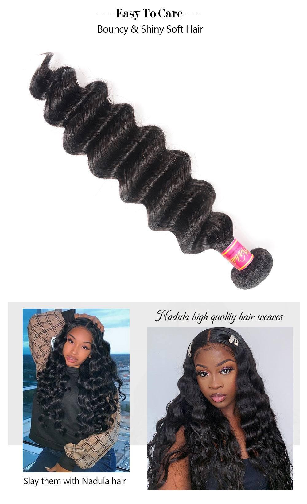 Loose Deep Wave Hair Human Hair Weave