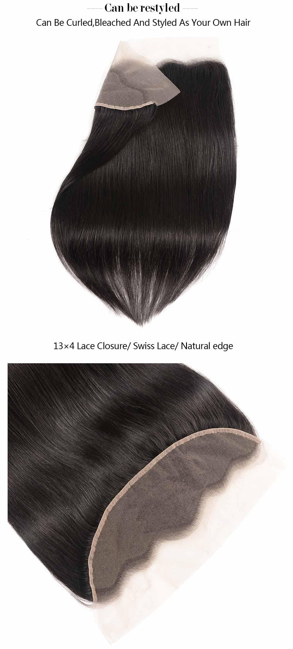 13x4 Ear To Ear Lace Frontal Closure Straight