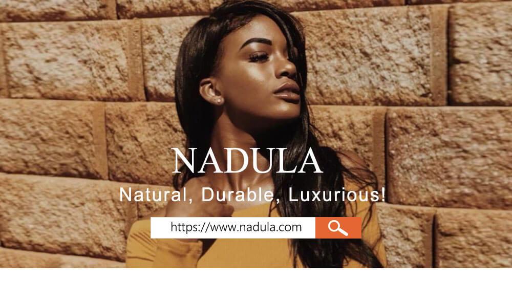 Nadula 4 Bundles Straight Virgin Hair Weave With Lace Frontal Closure 13x4 Affordable Human Hair Extensions