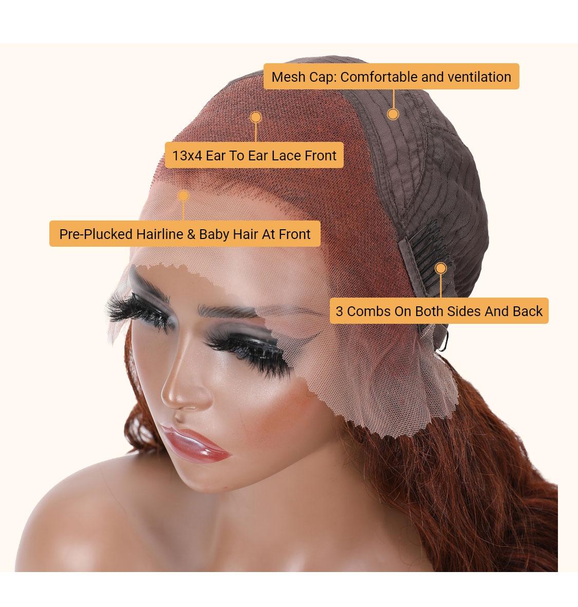 Match All Skin Human Hair Wigs