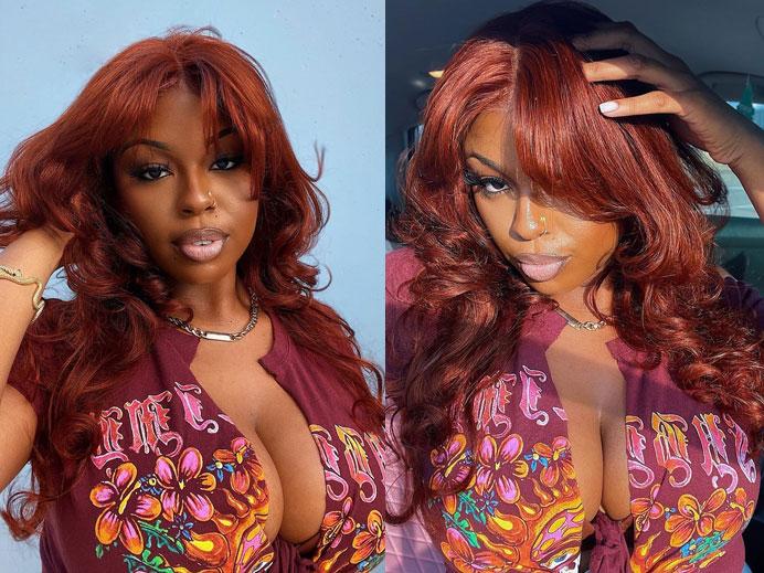 13x4 Lace Front Colored Wigs